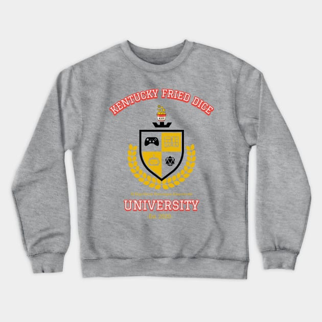 KFD University Crewneck Sweatshirt by KYFriedDice